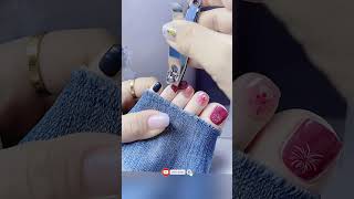 Nail Sticker - Easy Toenail Design Idea 1952 Uv