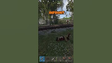 when RUST turns into a HORROR GAME.. #rust #shorts #confusing #funny