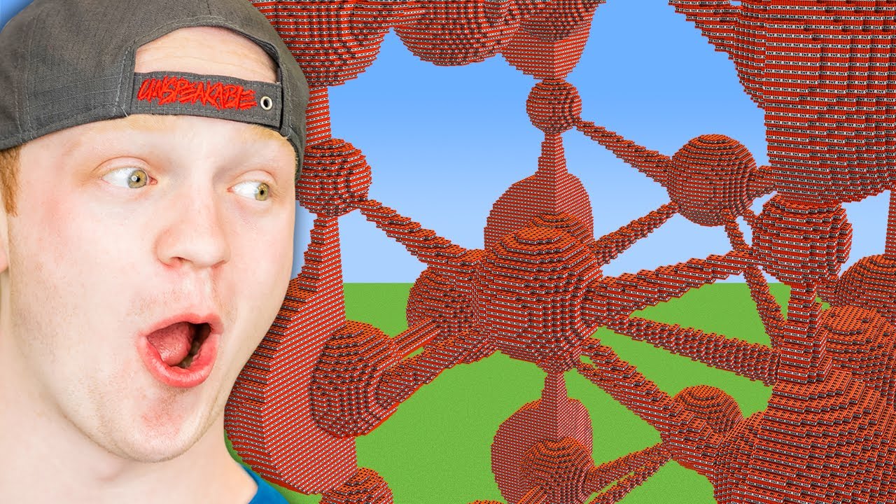 Minecraft But Theres SUPER TNT!