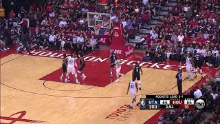 NBA, playoff 2018, Rockets vs. Jazz, Round 2, Game 5, Move 38, Donovan Mitchell, 3 pointer