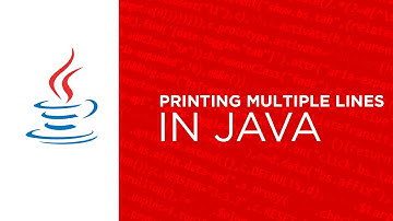 how to write multiple lines in java