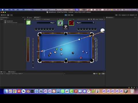 8 pool game billiard unity source code