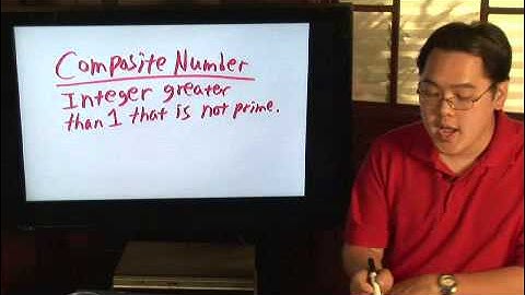 Meaning of a Composite Number