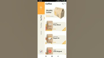 Coffee app☕||Flutter