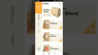 Coffee app☕||Flutter