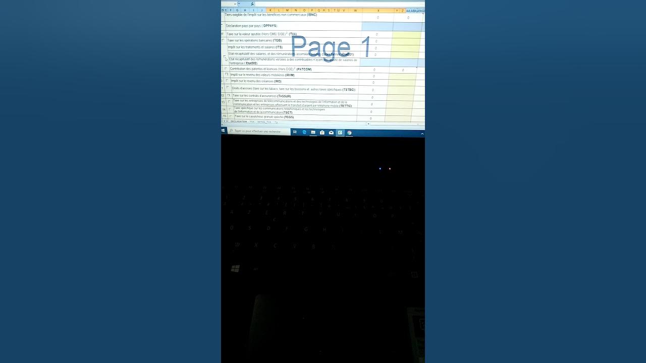 FORMULAIRE UNIQUE DE DÉCLARATION comment l'utiliser? YouTube