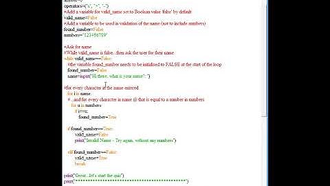 Quiz solution Part 4