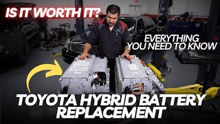 Toyota Hybrid Battery Replacement : Is it Worth It On Older Hybrids?