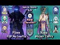 C0 Flins 4 Star Team & C1 Xiao Hyper Carry | Spiral Abyss 6.0 Floor 12 9 Stars | Genshin Impact 6.0