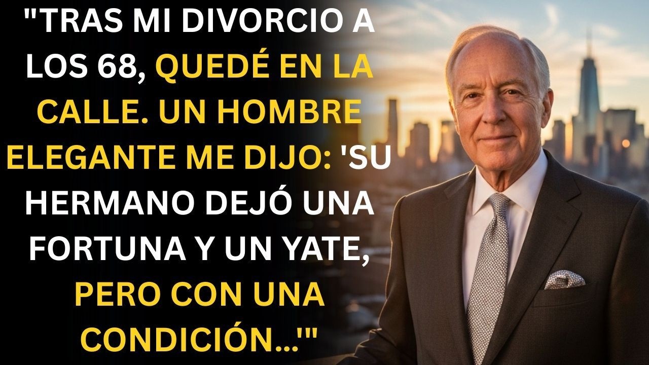 “Tras Mi Divorcio A Los 68, El Destino Cambió Con Una Sola Pregunta: ¿Eres John?”