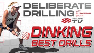 Practice Forehand & Backhand DINKING with this Drill From Susannah Barr | Deliberate Drilling Ep.10