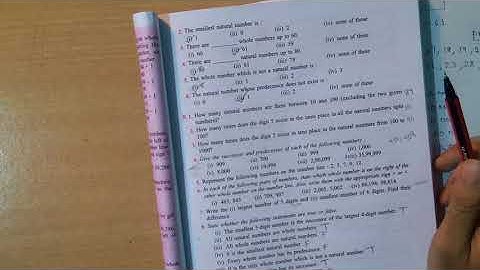 Class 6 Maths Exercise 3.1 (Part 1) | Ch-3: Whole Numbers