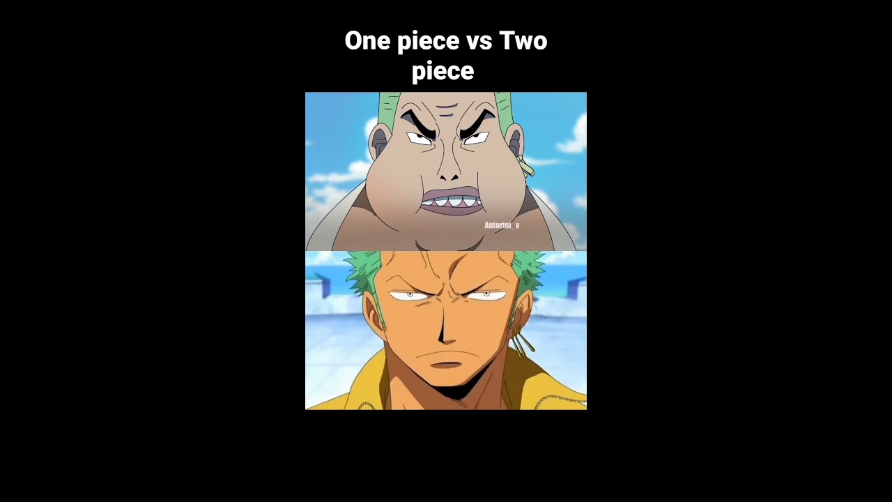 One piece vs Two piece (Fananimation) 