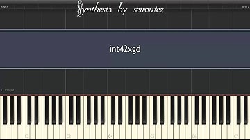[Synthesia][MIDI] int42xgd