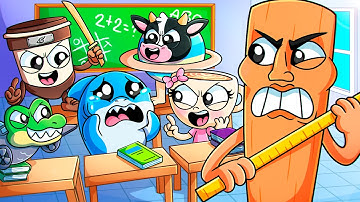 BABY TRALALERO TRALALA at SCHOOL! Italian Brainrot Animation