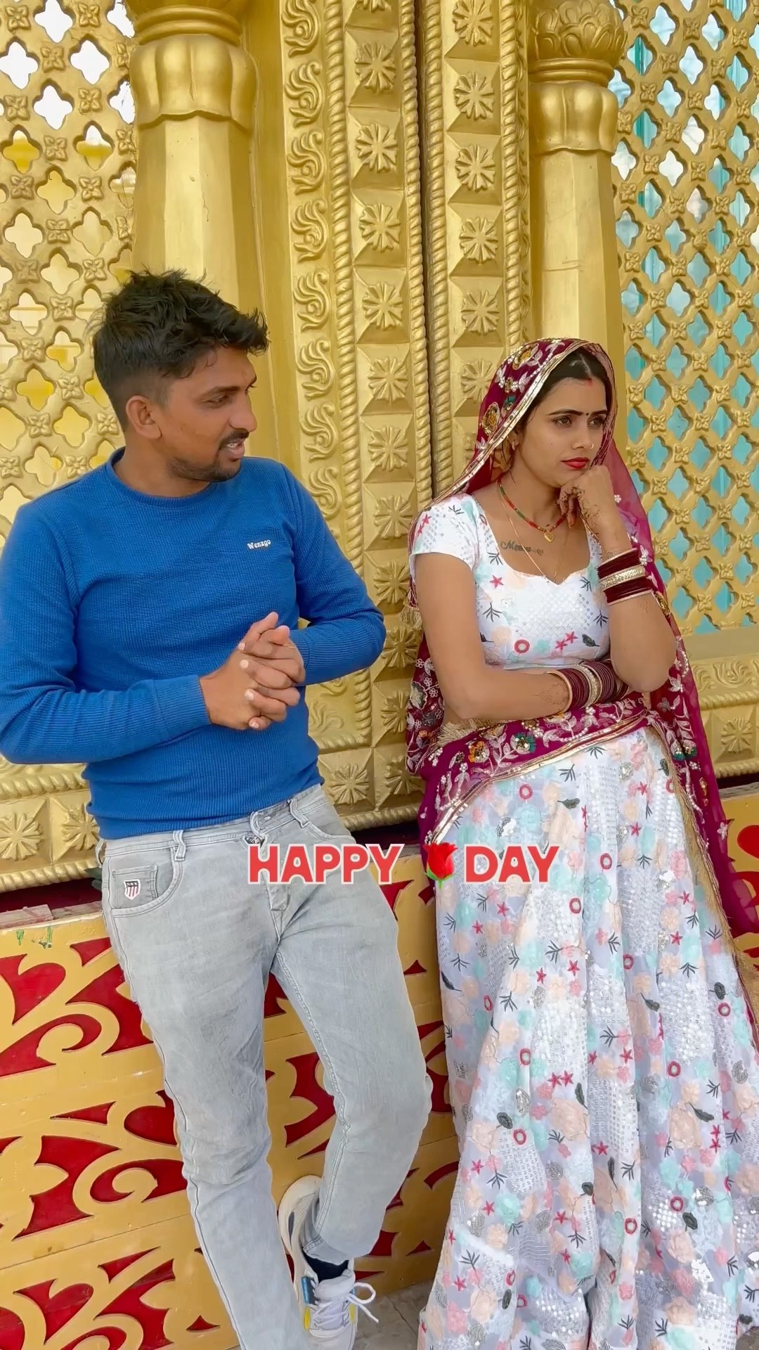 रोज़ डे पर मीनू रूस गई #meenu #meenu #trending #funny