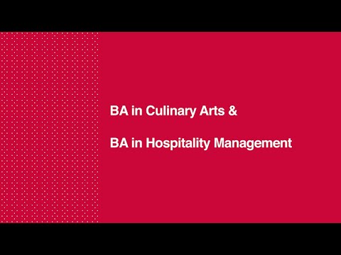 BA in Hospitality Management - DK750
