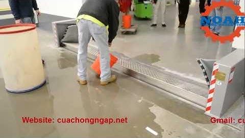 Cửa chống nước ngập tự động - CTY TNHH NOAH