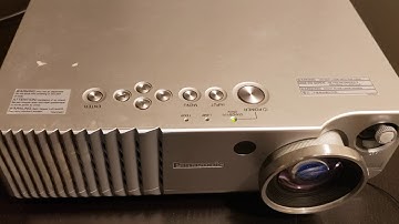 Part 1: "on/off issue" (power supply failure), PT-AE700U Panasonic LCD projector repair