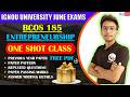 BCOS 185 ENTREPRENEURSHIP-ENG || IMPORTANT QUESTIONS || IGNOU WALAY