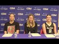 2025 CCAA Volleyball Tournament - Stanislaus State postgame 1