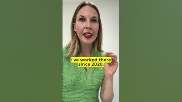 FOR or SINCE | What is the difference? #shorts #learnenglish #english #vocabulary