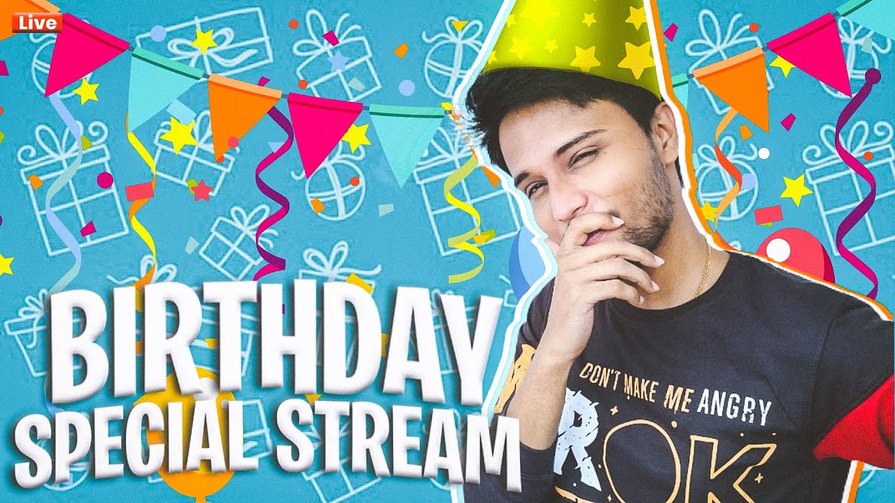 Bday stream!! Hehe... - YouTube