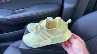 Adidas NMD R1 Yellow womens sneakers