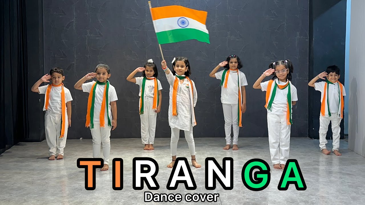 Tiranga | Independence Day special | Dancehood by Mehek | Small kids Dance 