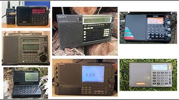 A review with commentary on the best shortwave portable receivers I