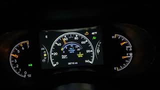 2020 Jeep Grand Cherokee Trailhawk 5 to 80 MPH Acceleration Test with the 5.7 L HEMI
