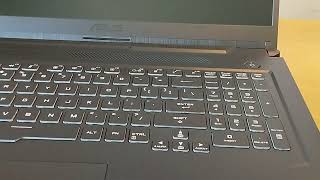 ASUS TUF F17 CORE I5 11260H 512GB SSD 8GB RAM RTX 3050 TI WIN 10 ECLIPSE GRAY