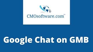 Google Chat on GMB w CMO software screenshot 5