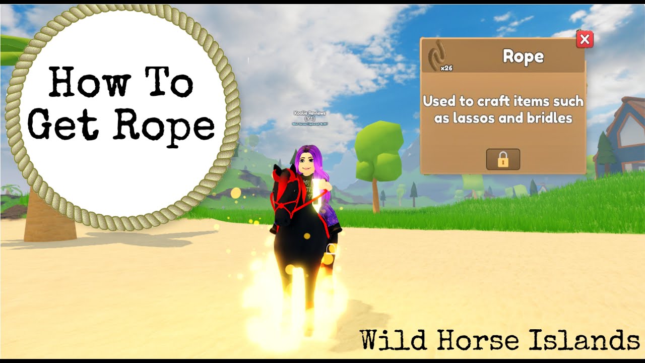 How to craft accessories and more in Wild Horse Islands Roblox 