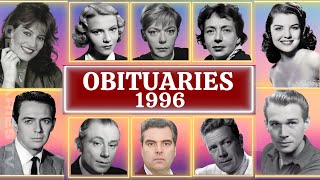 Download Lagu Overlijdensberichten van beroemdheden: Beroemde sterren die in 1996 overleden, deel 3. OVERLIJDEN... MP3