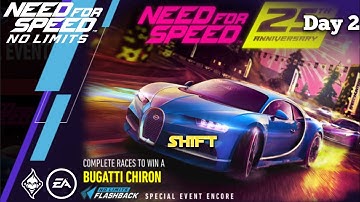 25th Anniversary (Day 2 - Shift) Bugatti Chiron - Need For Speed: No Limits