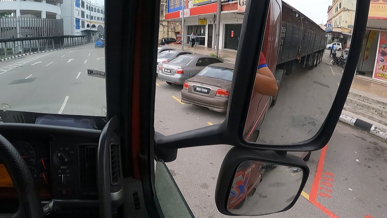 POV VOLVO FM - dapat job di tengah2 bandar Klang yang sibuk,macam mana aku buat?begini............