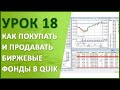 Урок №18. Как покупать и продавать биржевые фонды в QUIK? Маркет мейкер в стакане котировок