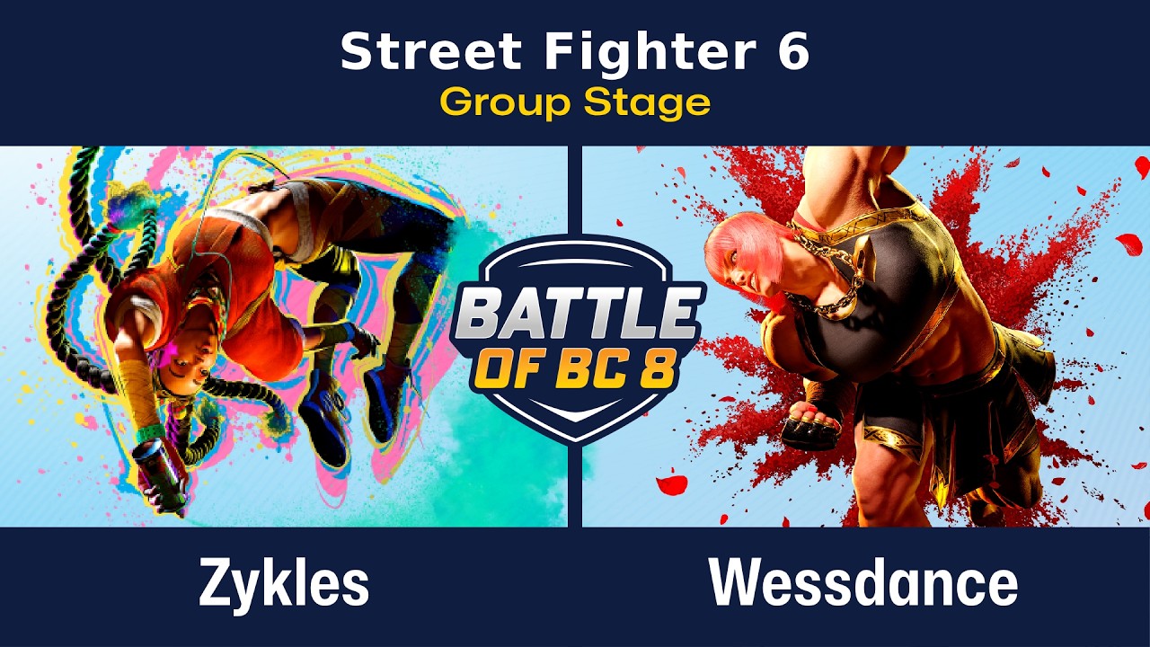 Zykles (Kimberly) vs Wessdance (Marisa) - Group Stage - CANFGC SF6 | Battle of BC 8