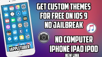 Install Custom Themes On iOS 9 - 9.2.1 - 9.3.3 For FREE (No Jailbreak) iPhone,iPad,iPod