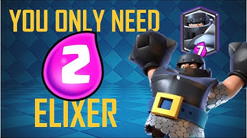 2 Elixir to counter Mega Knight??🤨