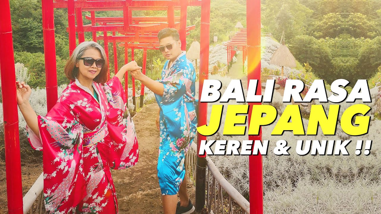  KEREN  BUANGET TAMAN JINJA JEPANG  YANG  LAGI HITS DI  BALI 