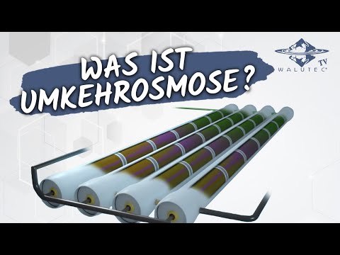 Video: Wie funktioniert die Umkehrosmose von GE?