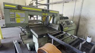 Hyd Mech M-16A, 16 x 25 Automatic Horizontal Pivot Style Bandsaw
Specifications and pricing for this machine can be seen at http://www.theequipmenthub.com. Do a search on our website search bar to find this specific machine. The Equipment Hub is a leading used metalworking machine tool dealer. We specialize in CNC and fabrication machine tool sales. We look forward to doing business with you! Hyd Mech M-16A, 16 x 25 Automatic Horizontal Pivot Style Bandsaw