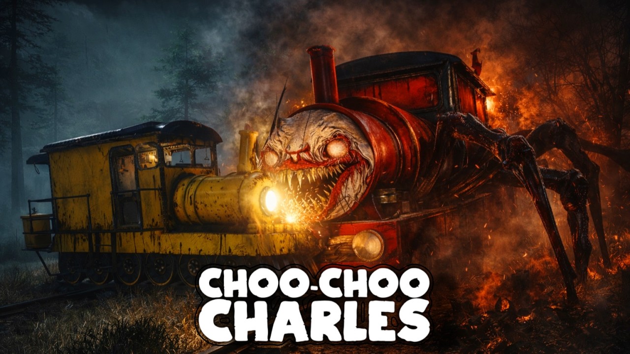 Choo Choo Charles Gameplay Walkthrough | Horror Train Survival Part 1 ...