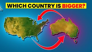 Australia VS USA Which Country Has the BIGGER Land Mass