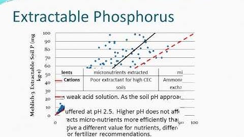 New Soil Test Recommendations for Mehlich 3
