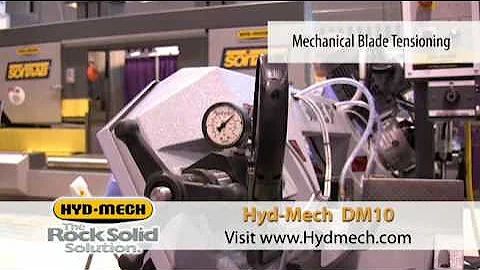 Hyd-Mech DM10 Manual Double Miter Band Saw