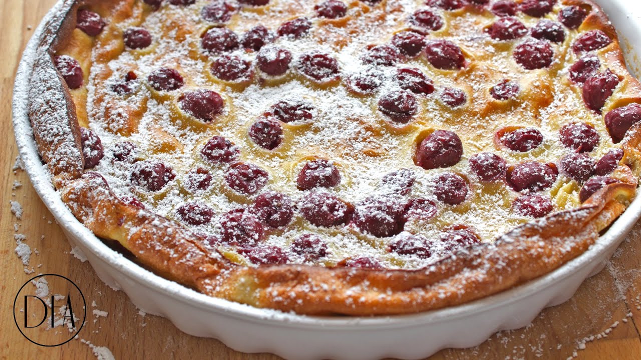 Clafoutis Aux Cerises (Cherry Clafoutis) - Recipe [Delicious Food ...