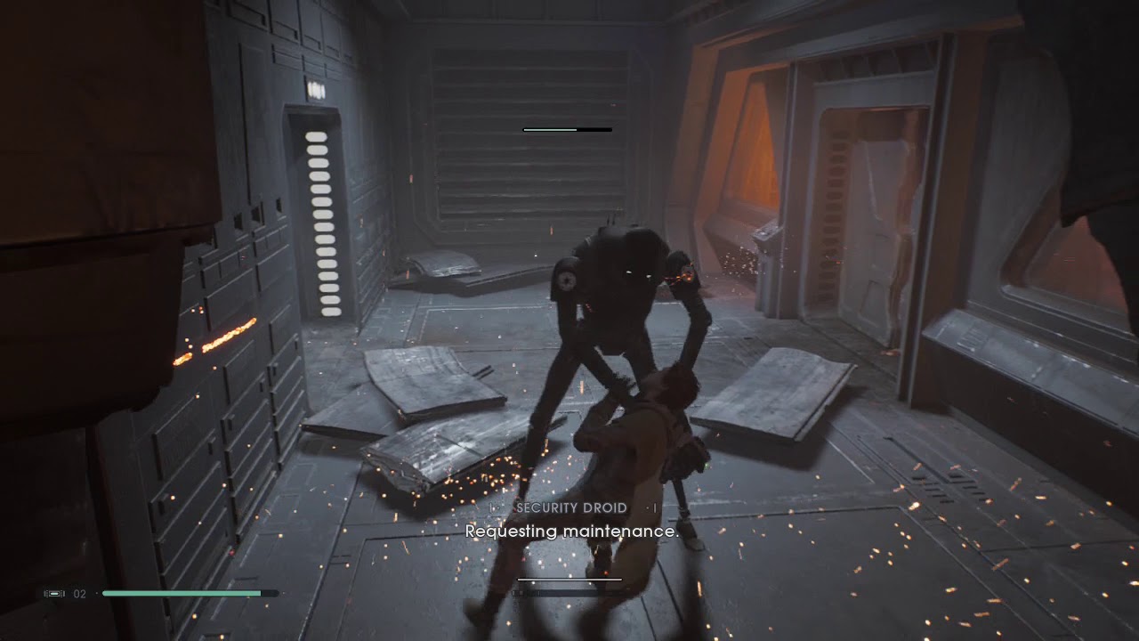 Star Wars Jedi Fallen Order Free the Wookies Hack First Security Droid